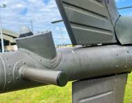 Los disparos causaron daños a la aeronave, pero no comprometieron su funcionamiento.