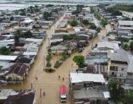 El cantón Balao sufre las consecuencias de las continuas lluvias en esta semana.