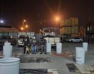 La Policía encontró los bloques de droga en contenedores que iban al extranjero, en un puerto marítimo