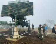 El radar en Montecristi entró en funcionamiento el pasado 28 de octubre.