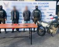 Detención de los presuntos implicados en un doble crimen en Nueva Aurora, sur de Quito.