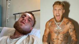 Jake Paul se enfrentó a Anthony Joshua en Estados Unidos.