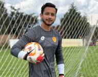 Hamilton Piedra, portero de Aucas, en una entrevista con Ecuavisa.com