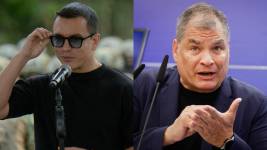 Noboa responde a críticas de Correa y ofrece enviarle copia de su sentencia por corrupción