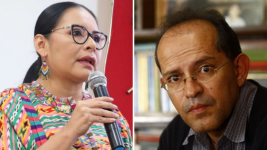 Composición entre Diana Atamaint y Roberto Aguilar.