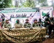 Imagen de archivo de los Comandos de la Frontera en la selva de Colombia.