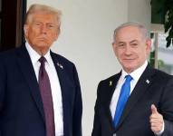 Benjamín Netanyahu y Donald Trump sostuvieron una reunión en la Casa Blanca.