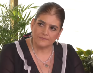 Imagen de Mónica Palencia durante una entrevista en un canal digital.