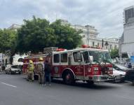 Un obrero resultó herido tras el colapso de un andamio en la Universidad de las Artes, en Guayaquil