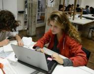 Estudiantes de la Universidad de São Paulo.