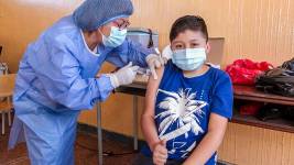 Imagen de archivo de un proceso de vacunación realizado por el Ministerio de Salud de Ecuador.