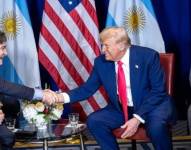 Donald Trump y Javier Milei