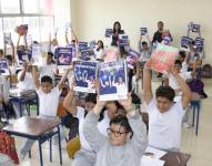 Imagen referencial. Entrega de libros region Sierra y Amazonía. (Ministerio de Educación)