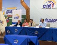 Funcionarios de la Delegación Electoral del Guayas inauguraron el plan 'Voto en Casa'