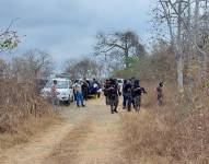 La Policía halló un cadáver y dos osamentas en una camaronera de la Isla Puná, en Guayaquil.