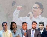 Los candidatos a la presidencia del Ecuador