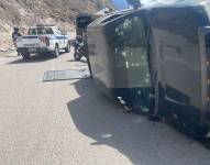 El crimen ocurrió a la altura del sector Minas, perteneciente al cantón Santa Isabel.