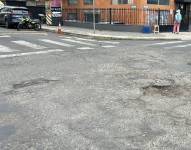 Baches en el norte de Quito