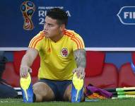 James Rodríguez, figura de Colombia.