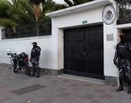 Exteriores de la Embajada de México en Ecuador