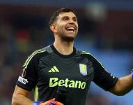 Dibu Martínez, portero argentino.