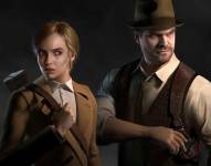 Emily Hartwood (Jodie Comer) y el investigador privado Edward Carnby (David Harbour)