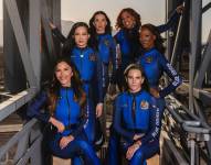 Katy Perry, Gayle King, Lauren Sánchez, Amanada Nguyen y Aisha Bowe.