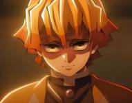 Zenitsu Agatsuma en Demon Slayer.