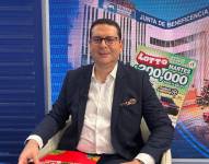 Imagen de Julio César Alvarado, gerente de Lotería Nacional de la Junta de Beneficencia.