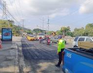 Tres líneas de buses cambian ruta debido a trabajos en Mapasingue Oeste, en Guayaquil.