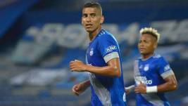 José Cevallos en un partido con Emelec por la LigaPro