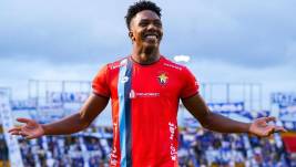 Djorkaeff Reasco, delantero ecuatoriano.