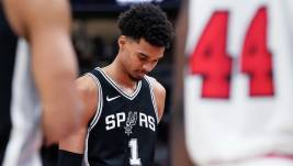 Víctor Wembanyama, baja el resto de la temporada NBA
