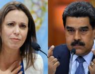 Tú [Nicolás Maduro] no eres quien va a elegir al candidato que te va a enfrentar y derrotar en las elecciones de 2024, lo va a elegir el pueblo, dijo María Corina Macha sobre las elecciones.