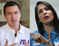 Daniel Noboa y Luisa González buscan el apoyo de los votantes que no los escogieron como una opción en la jornada del 20 de agosto.