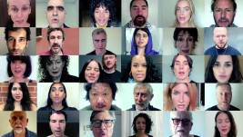 Celebridades lanzan mensaje exigiendo un alto al fuego en Gaza.