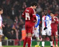 Liverpool sufrió su sexta derrota en siete partidos.