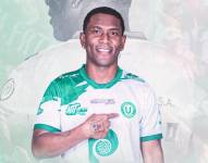 Brayan Angulo, delantero ecuatoriano.