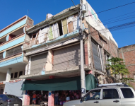 Las edificaciones afectadas por el terremoto de 2016 son parte del paisaje siete años después.