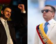Aquiles Álvarez, alcalde de Guayaquil, y Daniel Noboa, presidente de la República.