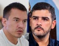 Imagen de Daniel Noboa, presidente de Ecuador y Aquiles Álvarez, alcalde de Guayaquil.