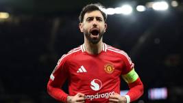 Bruno Fernandes, capitán y figura del Manchester United.