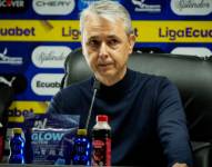 Tiago Nunes habló en rueda de prensa previo al encuentro frente al Deportivo Cuenca.