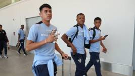 Los jugadores de Independiente del Valle viajó a Chile para la Copa Viña del Mar.