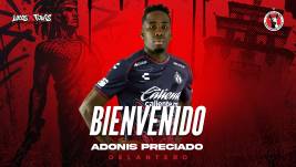 Adonis Preciado, nuevo jugador de los Xolos de Tijuana