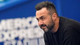 El destino de De Zerbi es incierto. (Archivo)