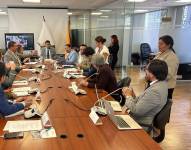 La sesión de en la Comisión de Garantías Constitucionales, de este 11 de junio.