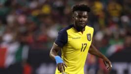 Jordy Caicedo, delantero ecuatoriano.