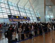 El vuelo humanitario con los ecuatorianos que decidieron salir de Israel partió este 15 de octubre.