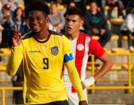 Justin Cuero, goleador y capitán de Ecuador sub 20.